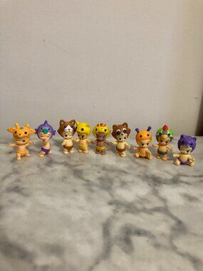 Lot of 9 Twozie Baby Animal Babies Season 1 & 2 Figures Moose Toys Replacement